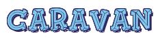 Rendering "CARAVAN" using FinkBold