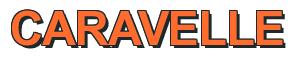 Rendering -CARAVELLE - using Arial Bold