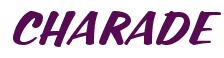 Rendering -CHARADE - using Casual Script
