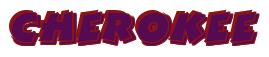 Rendering -CHEROKEE - using Comic Strip