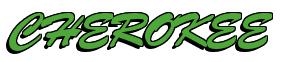 Rendering -CHEROKEE - using Brush Script