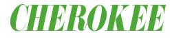 Rendering -CHEROKEE - using Floral 