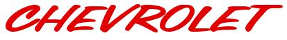 Rendering -CHEVROLET - using Chicago Style