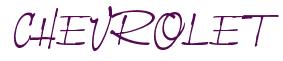 Rendering -CHEVROLET - using Neville Script