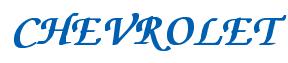 Rendering -CHEVROLET - using Zapf Chancery