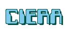 Rendering -CIERA - using Computer Font
