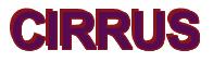 Rendering -CIRRUS - using Arial Bold