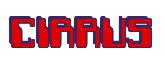 Rendering -CIRRUS - using Computer Font