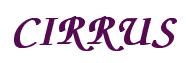 Rendering -CIRRUS - using Zapf Chancery
