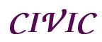 Rendering -CIVIC - using Zapf Chancery