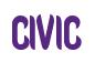 Rendering -CIVIC - using Callimarker