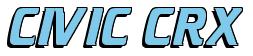 Rendering -CIVIC CRX - using Cruiser