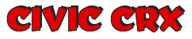Rendering -CIVIC CRX - using Team Spirit