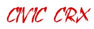 Rendering -CIVIC CRX - using Scratch