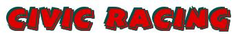 Rendering -CIVIC RACING - using Comic Strip
