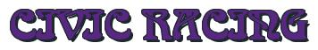 Rendering -CIVIC RACING - using Romaneste