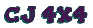 Rendering -CJ 4X4 - using FinkBold