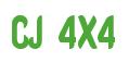 Rendering -CJ 4X4 - using Callimarker