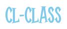 Rendering -CL-Class - using Cooper Latin