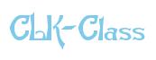 Rendering -CLK-Class - using Manchuria