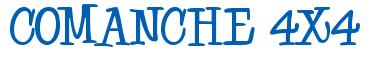 Rendering -COMANCHE 4X4 - using Whoa Whoa