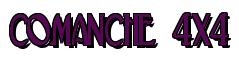 Rendering -COMANCHE 4X4 - using Deco