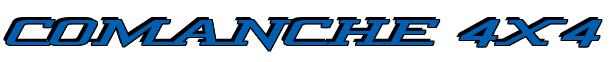 Rendering -COMANCHE 4X4 - using Wide Glide