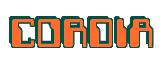 Rendering -CORDIA - using Computer Font