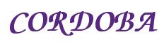 Rendering -CORDOBA - using Zapf Chancery