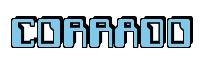 Rendering -CORRADO - using Computer Font