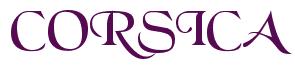 Rendering -CORSICA - using Black Chancery