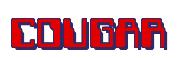 Rendering -COUGAR - using Computer Font