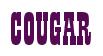 Rendering -COUGAR - using Bill Board