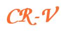 Rendering -CR-V - using Zapf Chancery