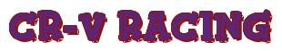 Rendering -CR-V RACING - using FinkBold