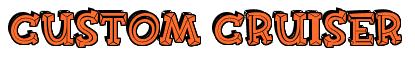Rendering -CUSTOM CRUISER - using FinkBold