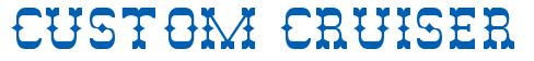 Rendering -CUSTOM CRUISER - using Rodeo