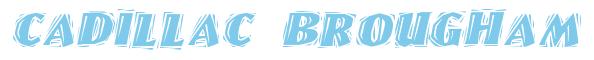 Rendering -Cadillac BROUGHAM - using Cut Ragged