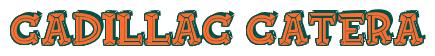 Rendering -Cadillac CATERA - using FinkBold