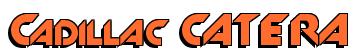 Rendering -Cadillac CATERA - using Machine