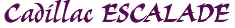Rendering -Cadillac ESCALADE - using Braveheart