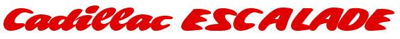 Rendering -Cadillac ESCALADE - using Fat Boys