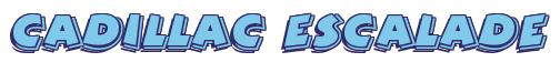 Rendering -Cadillac ESCALADE - using Comic Strip
