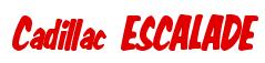 Rendering -Cadillac ESCALADE - using Big Nib