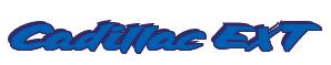 Rendering -Cadillac EXT - using Big Cheese