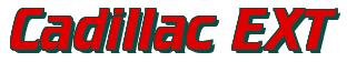 Rendering -Cadillac EXT - using Cruiser