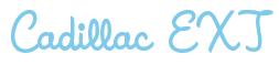 Rendering -Cadillac EXT - using League Night