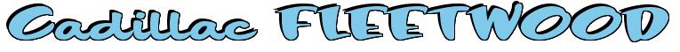 Rendering -Cadillac FLEETWOOD - using Daffy