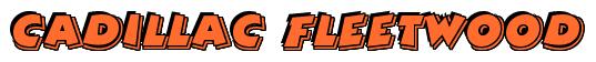 Rendering -Cadillac FLEETWOOD - using Comic Strip