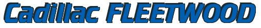 Rendering -Cadillac FLEETWOOD - using Cruiser